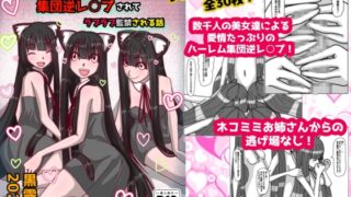 RJ01213793 img main 320x180 - ネコミミお姉さんを集めるゲームでハーレムを作ったつもりが集団逆レ○プされてラブラブ監禁される話