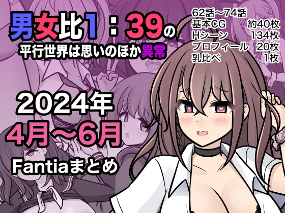 RJ01219439 img main - 男女比1:39の平行世界は思いのほか異常(Fantia2024年4月〜6月まとめ)