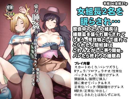 RJ01242067 img main - 東方睡姦9  睡眠薬を盛られた 吉弔八千慧 驪駒早鬼