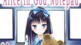 RJ01384983 img main 160x90 - Alice in God Notepad