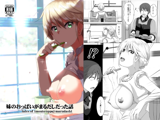 RJ160030 img main - 妹のおっぱいがまるだしだった話
