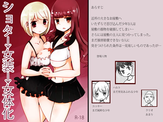 RJ217532 img main - ショタ→女装→女体化