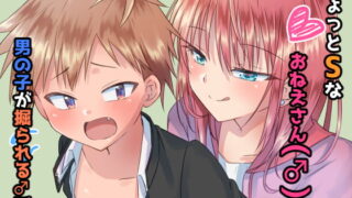 RJ261591 img main 320x180 - ちょっとSなおねえさん(♂)に男の子が掘られる話