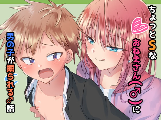 RJ261591 img main - ちょっとSなおねえさん(♂)に男の子が掘られる話