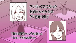RJ338699 img main 320x180 - クリボックスになったお姉ちゃんたちのクリを弄り倒す