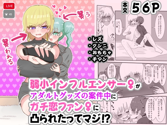 RJ01303216 img main - 弱小インフルエンサー♀がアダルトグッズの案件中にガチ恋ファン♀に凸られたってマジ!?