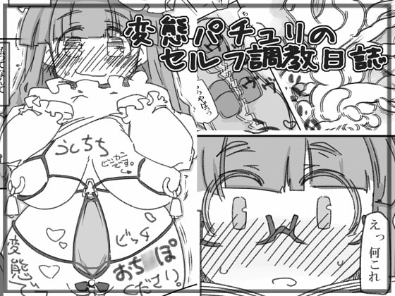 RJ074246 img main - 変態パチュリのセルフ調教日誌