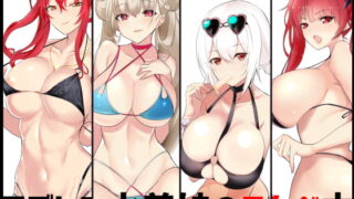 RJ270984 img main 320x180 - アズレン水着娘のスケベ本